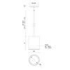 Kuzco Lighting - EP265106-BK - LED Outdoor Pendant - Nordic - Black