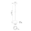 Kuzco Lighting - EP264104-BK - LED Outdoor Pendant - Nordic - Black