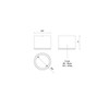 Kuzco Lighting - EC265104-WH - LED Outdoor Ceiling Mount - Nordic - White