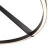 Kuzco Lighting - SF27731-BK-3WCCT-UNV - LED Semi-Flush Mount - Roda - Black
