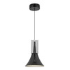 Kuzco Lighting - PD94108-GBK/CC-UNV - LED Pendant - Floe - Glossy Black/Clear Crystal
