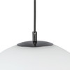 Kuzco Lighting - PD43616-BK/OP-5CCT-UNV - LED Pendant - Marco - Black/Opal Glass