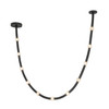 Kuzco Lighting - PD39310-BK/OP-UNV-010 - LED Pendant - Corda - Black/Opal Glass