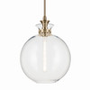 Kichler - 52779CPZCLR - One Light Pendant - Laria - Champagne Bronze