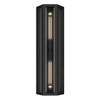 Kichler - 59216BKT - Two Light Outdoor Wall Mount - Berens - Textured Black