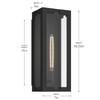 Kichler - 59209BKT - One Light Outdoor Wall Mount - Calen - Textured Black