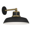 Kichler - 59205NBR - One Light Outdoor Wall Mount - Fielding - Natural Brass