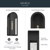 Kichler - 59202BKT - One Light Outdoor Wall Mount - Marea - Textured Black