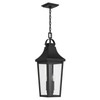 Kichler - 59198BKT - Two Light Outdoor Pendant - Cleary - Textured Black