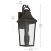Kichler - 59195OZ - Two Light Outdoor Wall Mount - Cleary - Olde Bronze