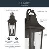 Kichler - 59195OZ - Two Light Outdoor Wall Mount - Cleary - Olde Bronze