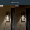 Kichler - 59114OZDS - One Light Outdoor Wall Mount - Branner - Olde Bronze
