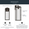 Kichler - 59113OZDS - One Light Outdoor Wall Mount - Branner - Olde Bronze