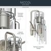 Kichler - 55252NI - Three Light Bath - Niccol - Brushed Nickel