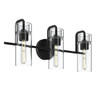 Kichler - 55252BK - Three Light Bath - Niccol - Black