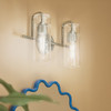 Kichler - 55251PN - Two Light Bath - Niccol - Polished Nickel