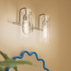 Kichler - 55251CPZ - Two Light Bath - Niccol - Champagne Bronze