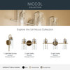 Kichler - 55250CPZ - One Light Wall Sconce - Niccol - Champagne Bronze