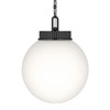 Kichler - 52867BK - One Light Pendant - Andorra - Black