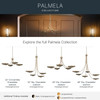 Kichler - 52857CPZ - Six Light Chandelier - Palmela - Champagne Bronze