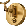 Kichler - 52841LBR - LED Wall Sconce - Ruehl - Lacquered Brass