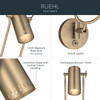 Kichler - 52841CPZ - LED Wall Sconce - Ruehl - Champagne Bronze