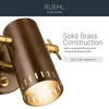 Kichler - 52840LBZ - LED Wall Sconce - Ruehl - Lacquered Bronze