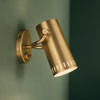 Kichler - 52840LBR - LED Wall Sconce - Ruehl - Lacquered Brass