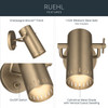 Kichler - 52840CPZ - LED Wall Sconce - Ruehl - Champagne Bronze