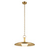 Kichler - 52835LBR - LED Pendant - Kurio - Lacquered Brass
