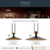 Kichler - 52833BKLED - LED Pendant - Tenon - Black