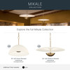 Kichler - 52828CPZLED - LED Pendant - Mikale - Champagne Bronze