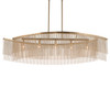 Kichler - 52825CPZ - Five Light Linear Chandelier - Khaite - Champagne Bronze