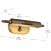 Kichler - 52819LBZ - LED Picture Light - Caillier - Lacquered Bronze