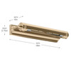 Kichler - 52814CPZ - LED Picture Light - Kenton - Champagne Bronze