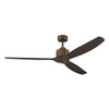 Kichler - 300360-HBB - 60" Ceiling Fan - Calyx - Heritage Brushed Bronze