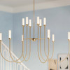 Kichler - 52758CPZLED - LED Chandelier - Moraine - Champagne Bronze