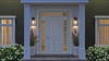 Kichler - 49928OZ - One Light Outdoor Wall Mount - Capanna - Olde Bronze