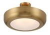 Eurofase - 50390-021 - LED Semi-Flush Mount - Macey - Antique Brass