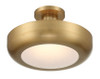 Eurofase - 50389-025 - LED Semi-Flush Mount - Macey - Antique Brass