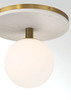 Eurofase - 49915-013 - LED Flush Mount - Carnagie - Antique Brass