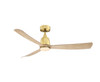 Fanimation - FPD8534BSN - 52" Ceiling Fan - Kute 52 - Brushed Satin Brass