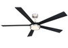 Fanimation - FPD8564BN - 64" Ceiling Fan - TorchAire 64 - Brushed Nickel