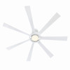 Fanimation - FPD7060MW - 60" Ceiling Fan - Lenzi - Matte White