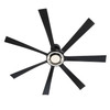 Fanimation - FPD7060BLBN - 60" Ceiling Fan - Lenzi - Black w/Brushed Nickel