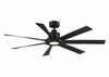 Fanimation - FPD7060BL - 60" Ceiling Fan - Lenzi - Black