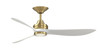 Fanimation - FPD6725BSMW - 60" Ceiling Fan - Aviara - Brushed Satin Brass