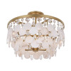 Metropolitan - N1835-870 - Five Light Semi-Flush Mount - Nova Mara - Painted Legacy Brass