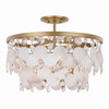 Metropolitan - N1835-870 - Five Light Semi-Flush Mount - Nova Mara - Painted Legacy Brass