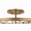 Metropolitan - N1835-870 - Five Light Semi-Flush Mount - Nova Mara - Painted Legacy Brass